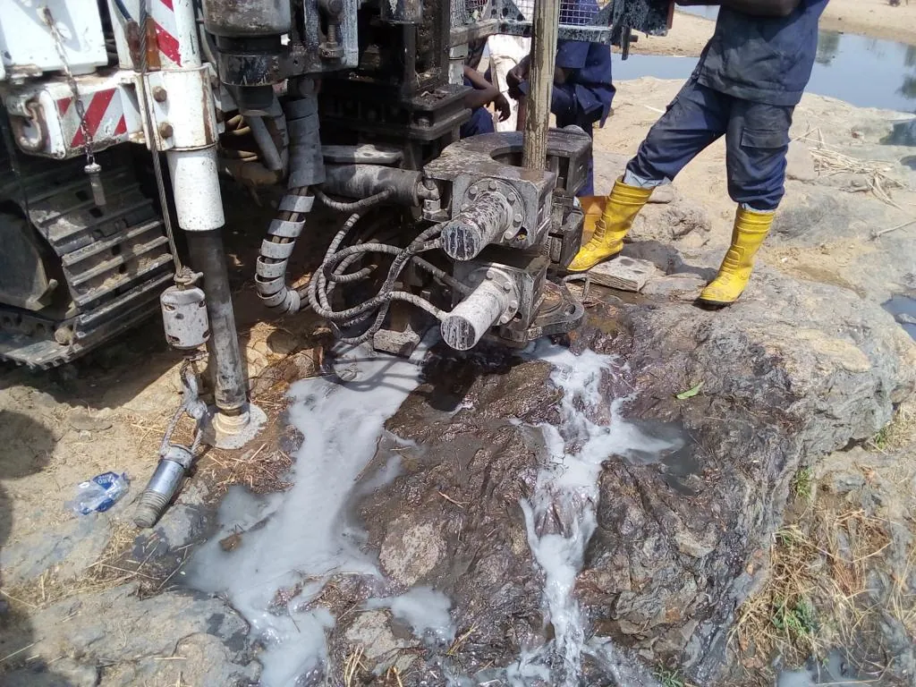 Drilling at an AMEA site